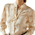 Ariat Cricklade Ladies Blouse - Watercolor Horse Print